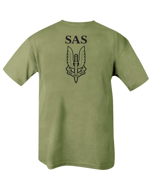 SAS T-shirt - Olive Green