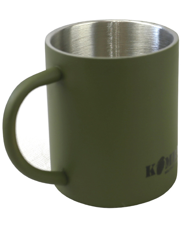 Stainless Steel Mug 330ml - Olive Green