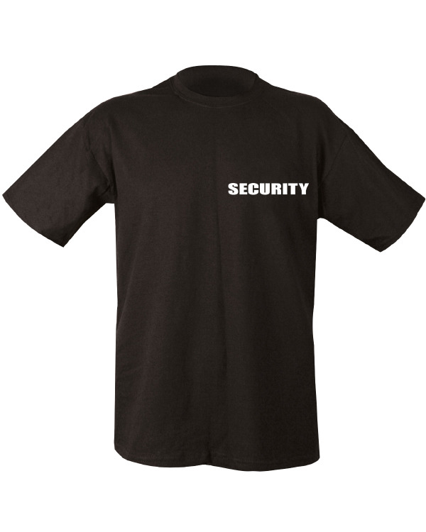 Security Double Print T-shirt - Black