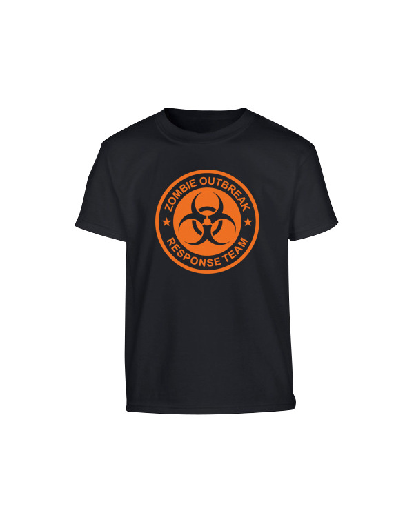 Kids Zombie Outbreak T-shirt - Black