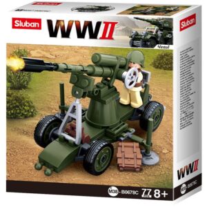 Sluban - B0678C (WWII Flak Gun)