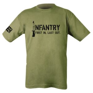 Infantry T-shirt - Olive Green