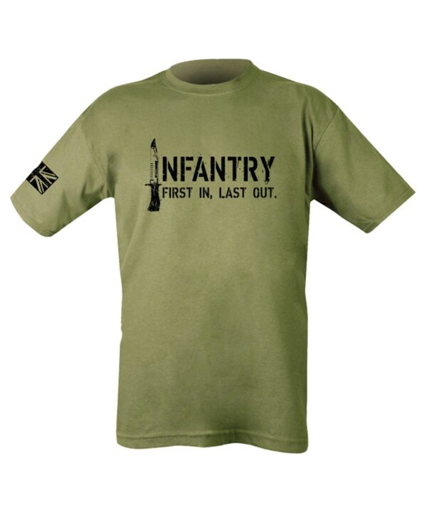 Infantry T-shirt - Olive Green