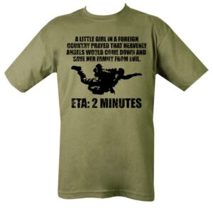 Heavenly Angels T-Shirt - Olive - END OF LINE - S