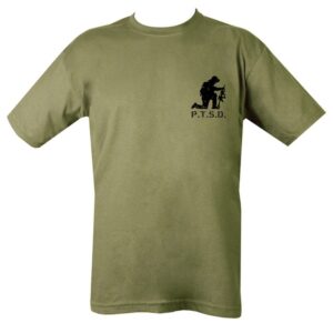 PTSD T-Shirt - Olive Green