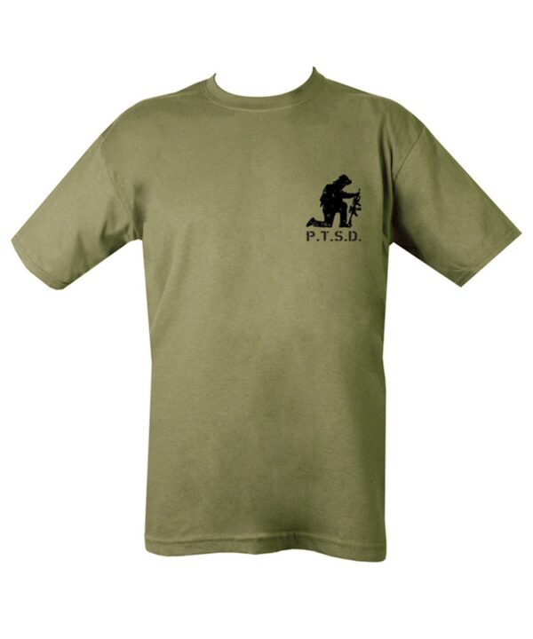 PTSD T-Shirt - Olive Green
