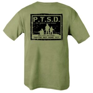 PTSD T-Shirt - Olive Green
