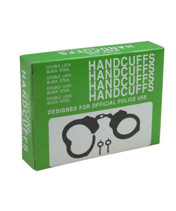 Heavy Duty Handcuffs - 4802B - BLACK