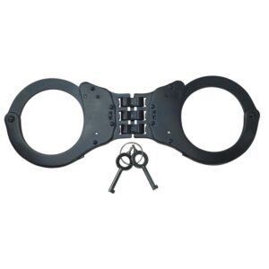 Triple Hinged Elite Speed Cuffs - BLACK 0208-B