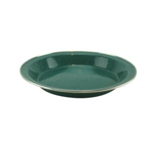Deluxe ENAMEL Plate - LARGE - Green