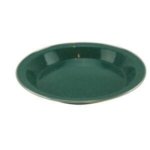 Deluxe ENAMEL Plate - LARGE - Green