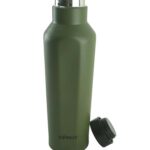 Stainless Steel Military Water Bottle - Olive Green