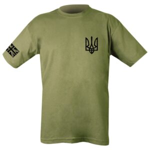 Ukraine T-Shirt - Olive Green