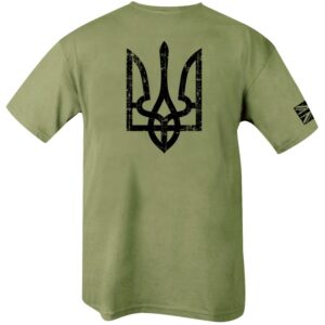 Ukraine T-Shirt - Olive Green