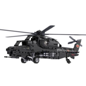 C61005W - Apache Style Attack Helicopter / Blocks