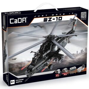 C61005W - Apache Style Attack Helicopter / Blocks