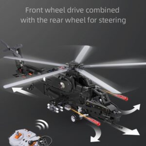 C61005W - Apache Style Attack Helicopter / Blocks