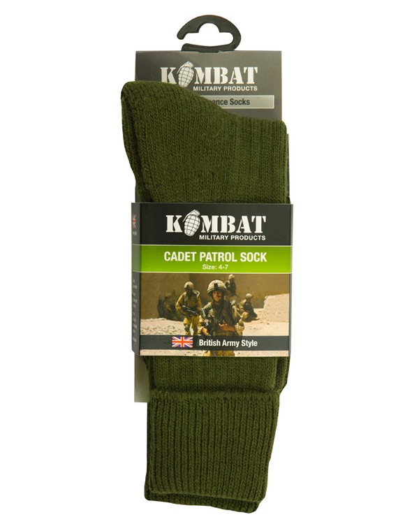 Cadet Socks (Size 4-7) - Black