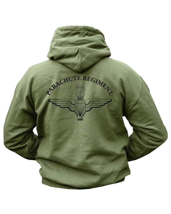 Parachute Regiment HOODIE - Olive Green