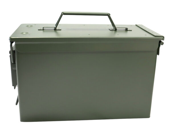 50 Cal Ammo Tin