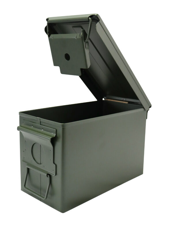 50 Cal Ammo Tin