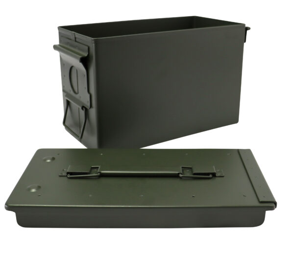 50 Cal Ammo Tin