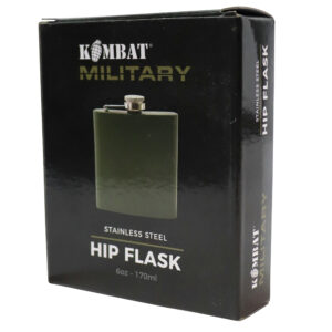 Stainless Steel Hip Flask - 6oz