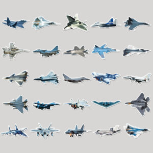 Sticker Set - Military Aircraft
