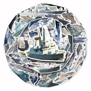 Sticker Set - Military Ships