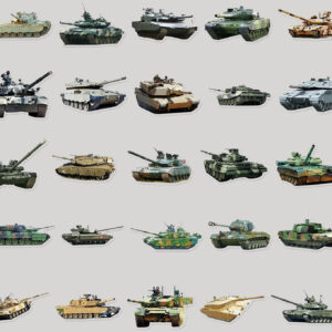 Sticker Set - Tanks